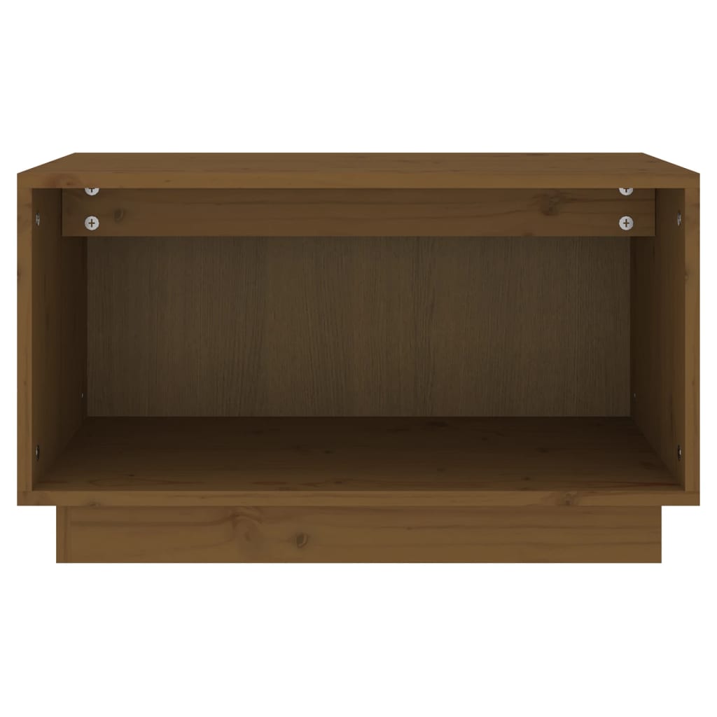 vidaXL Szafka pod telewizor, miodowy brąz, 60x35x35 cm, drewno sosnowe