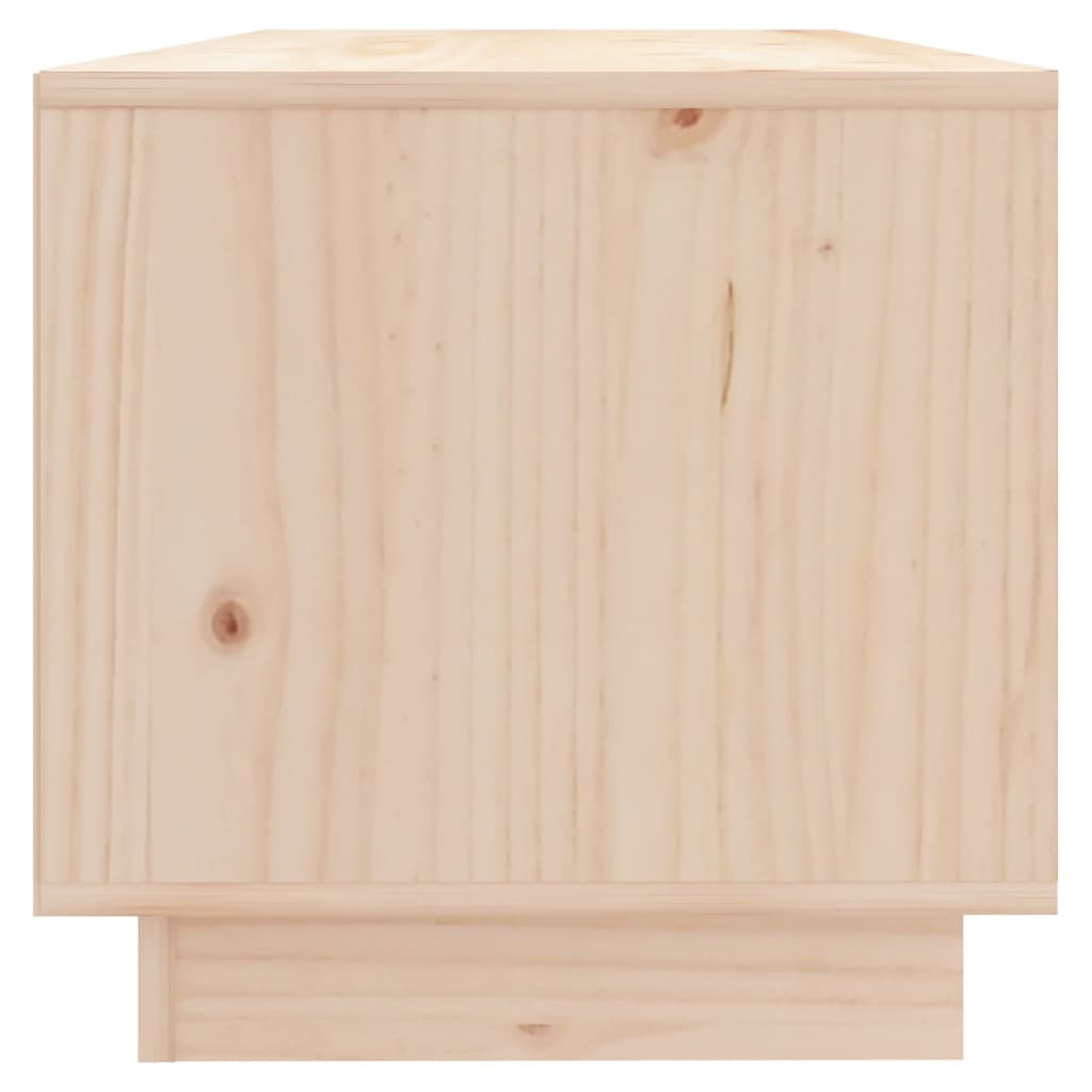 vidaXL Szafka pod telewizor, 90x35x35 cm, lite drewno sosnowe
