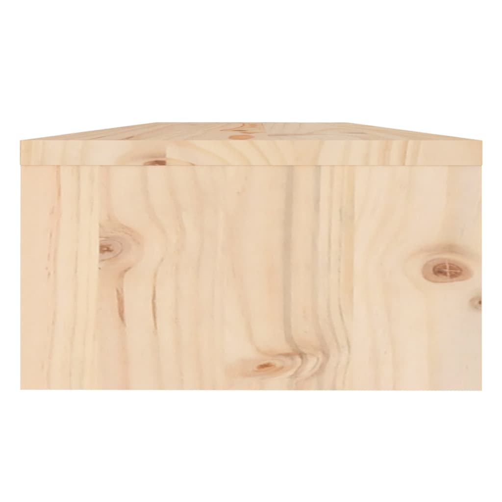 vidaXL Podstawka na monitor, 50x24x13 cm, lite drewno sosnowe