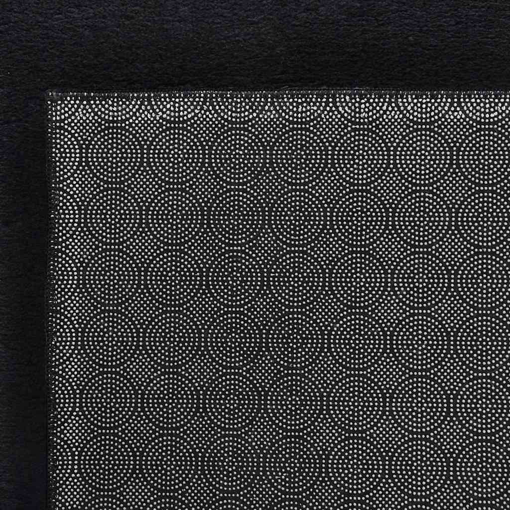 vidaXL Dywan z krótkim włosiem i możliwością prania 160x230 cm, czarny