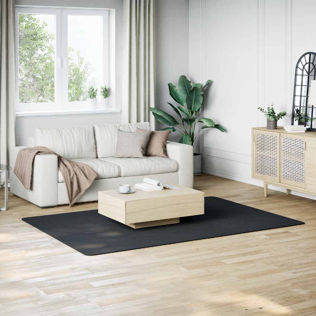 vidaXL Dywan z krótkim włosiem i możliwością prania 160x230 cm, czarny
