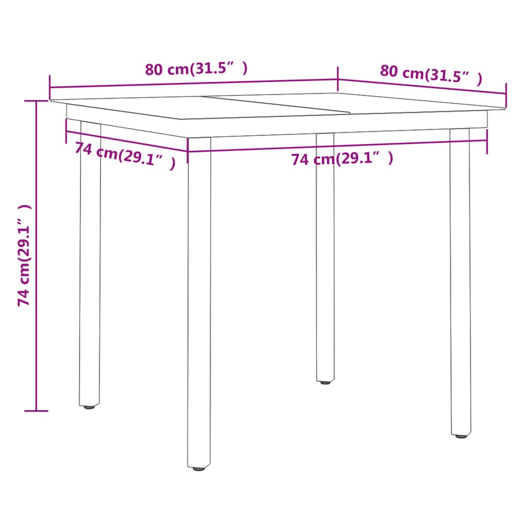 vidaXL 3-częściowy zestaw mebli ogrodowych z poduszkami, beżowy