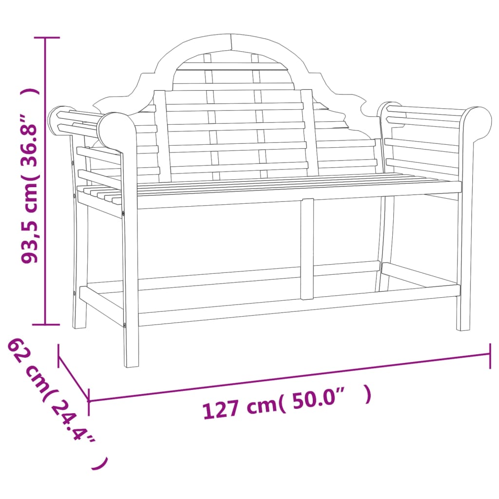 vidaXL 4-cz. zestaw wypoczynkowy do ogrodu, lite drewno tekowe