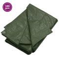 vidaXL Plandeka, 180 g/m², 3x4 m, zielona, HDPE