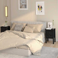 vidaXL Szafki nocne, 2 szt., czarny, 40x35x61,5cm, lite drewno sosnowe