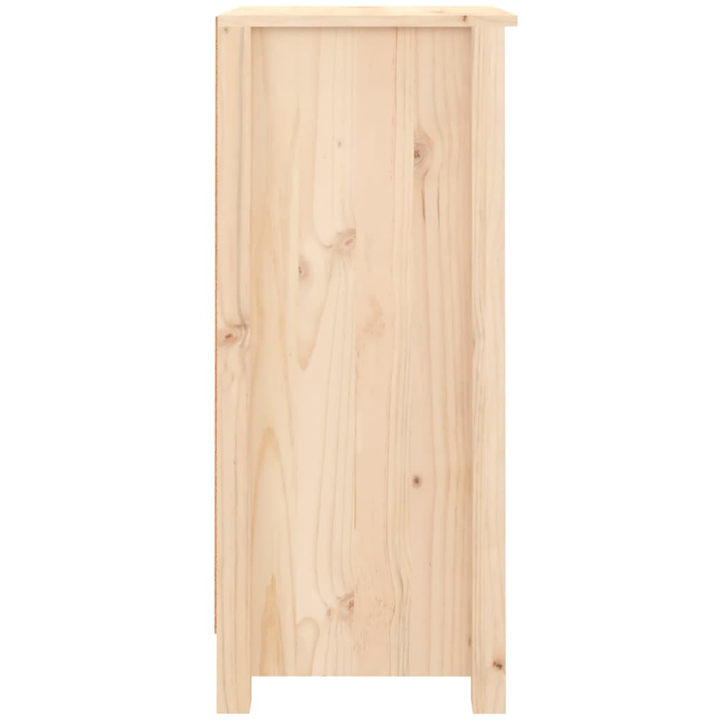 vidaXL Szafka, 40x35x80 cm, lite drewno sosnowe