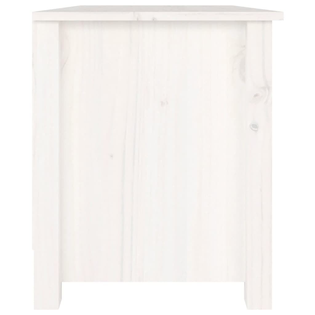 vidaXL Szafka na buty, biała, 70x38x45,5 cm, drewno sosnowe