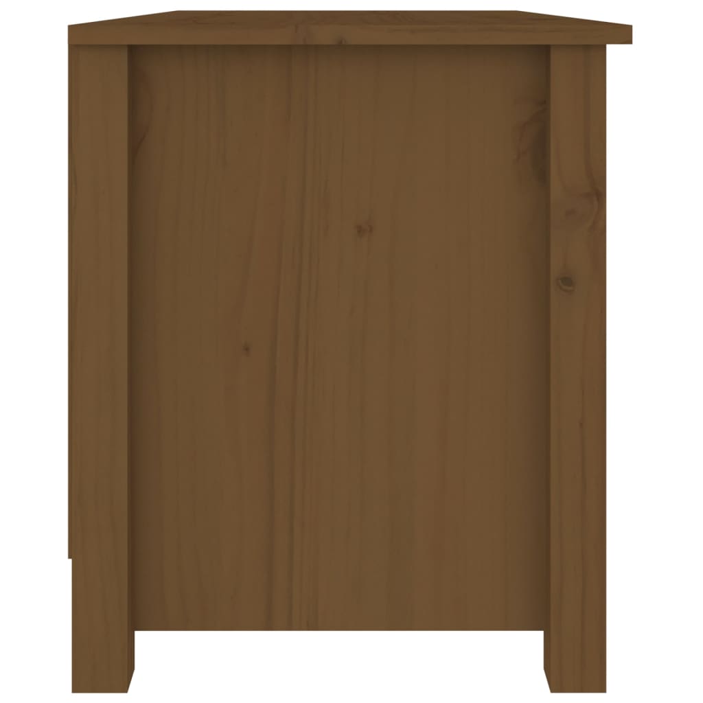 vidaXL Szafka na buty, miodowy brąz, 70x38x45,5 cm, drewno sosnowe
