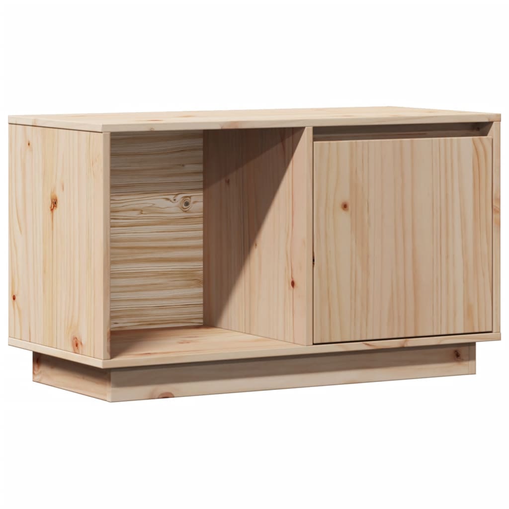 vidaXL Szafka pod telewizor, 74x35x44 cm, lite drewno sosnowe