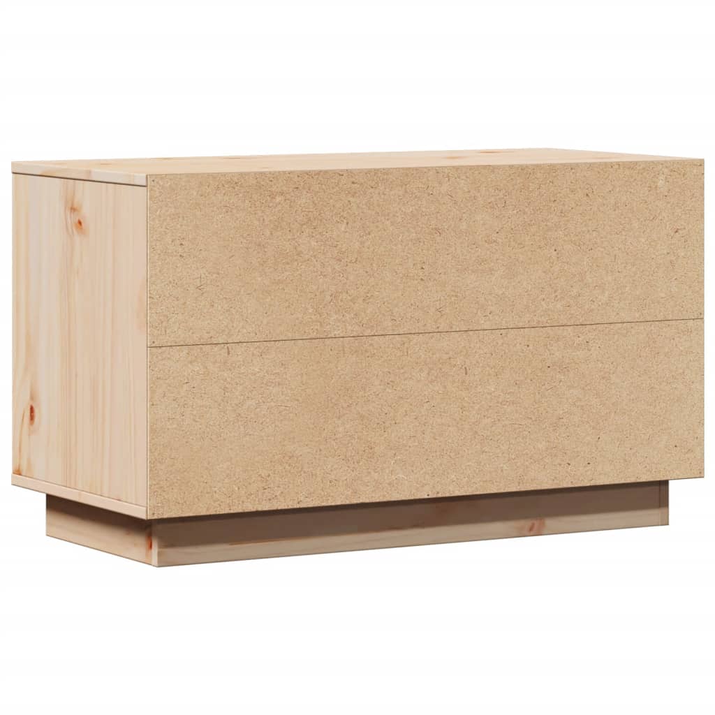 vidaXL Szafka pod telewizor, 74x35x44 cm, lite drewno sosnowe