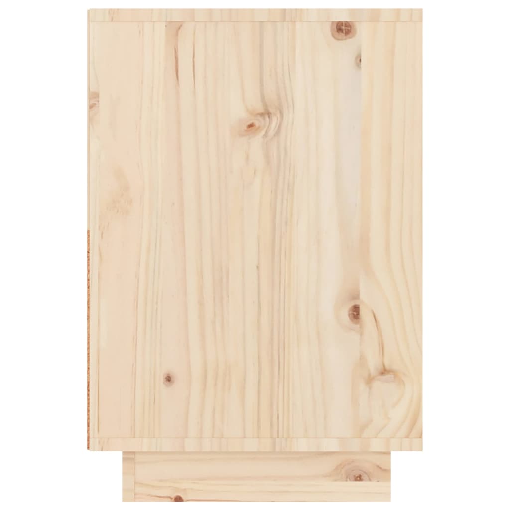 vidaXL Szafki nocne, 2 szt., 60x34x51 cm, lite drewno sosnowe