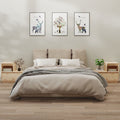 vidaXL Szafki nocne, 2 szt., 60x34x51 cm, lite drewno sosnowe