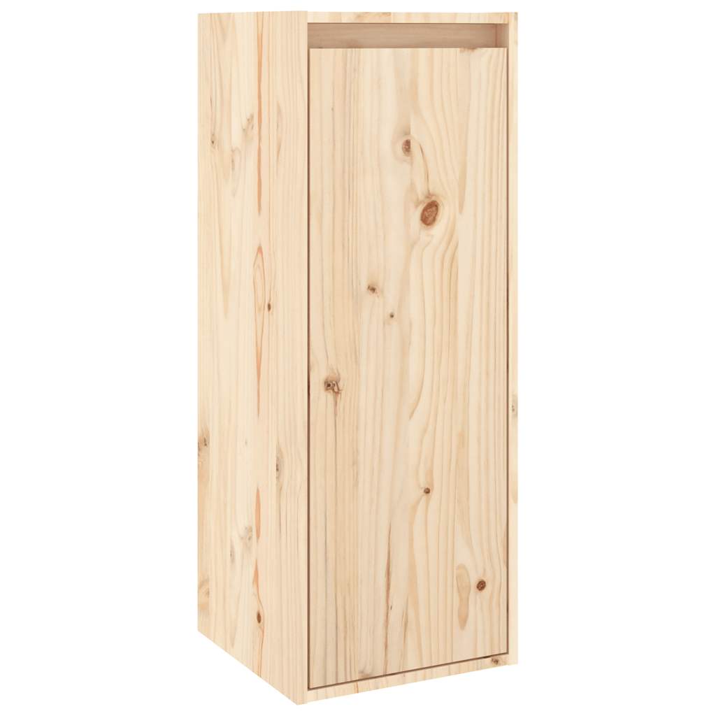 vidaXL Szafki pod TV, 2 szt., lite drewno sosnowe