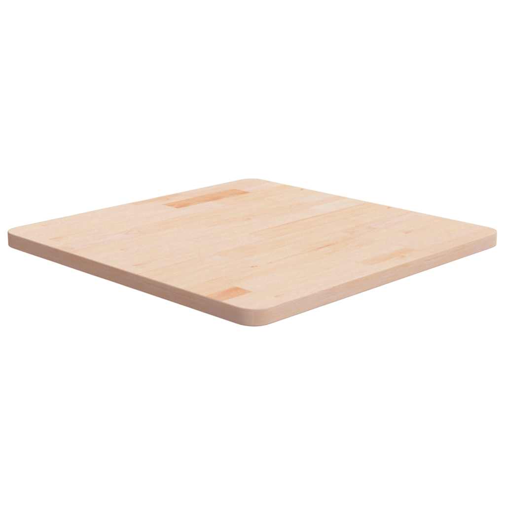 vidaXL Kwadratowy blat do stolika, 60x60x2,5 cm, surowe drewno dębowe