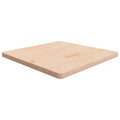 vidaXL Kwadratowy blat do stolika, 80x80x4 cm, surowe drewno dębowe