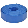 vidaXL Wąż płaski, 50 m, 3", PVC