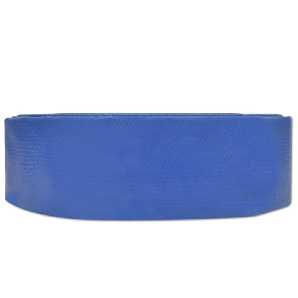 vidaXL Wąż płaski, 50 m, 3", PVC