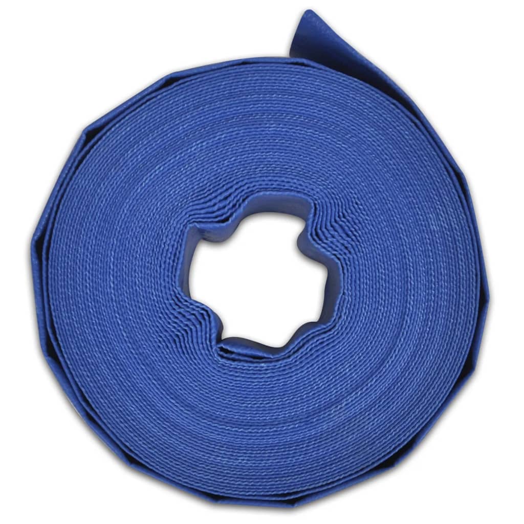 vidaXL Wąż płaski, 50 m, 3", PVC