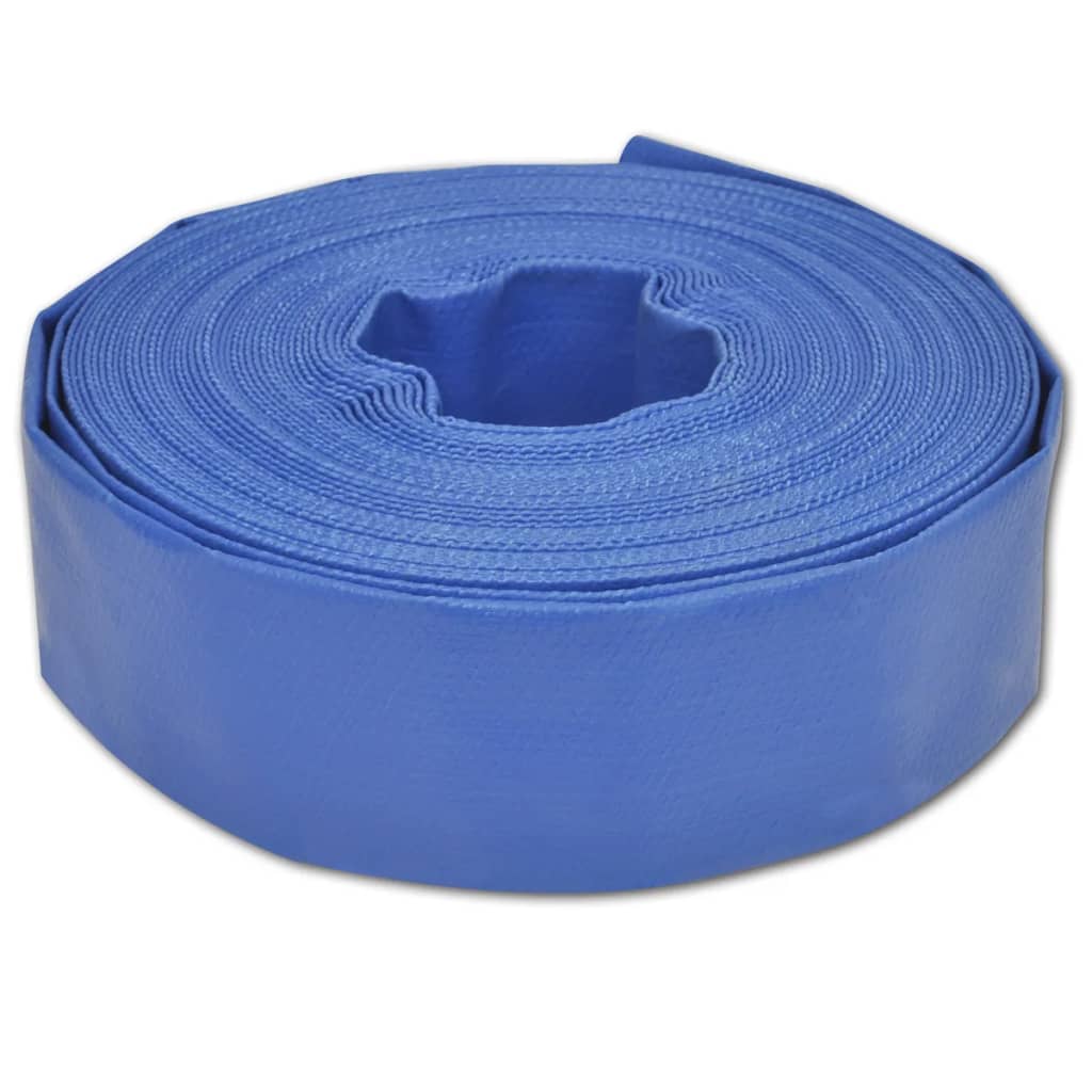 vidaXL Wąż płaski, 100 m, 3", PVC