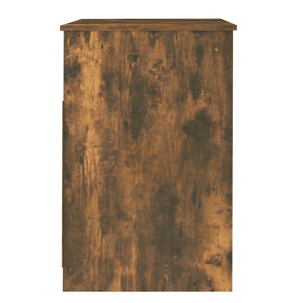 vidaXL Komoda, przydymiony dąb, 40x50x76 cm, materiał drewnopochodny