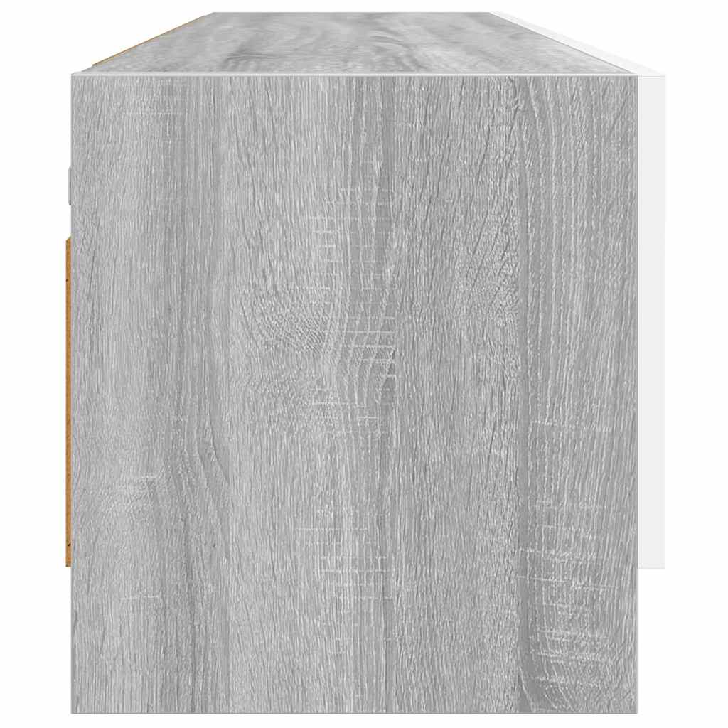 vidaXL Szafka, szary dąb sonoma 100x32,5x35 cm