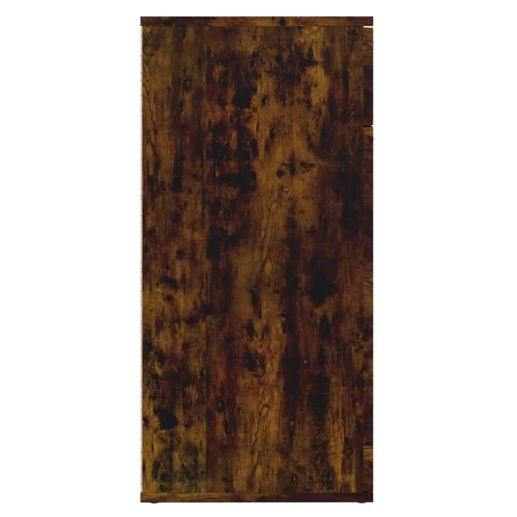 vidaXL Szafka, przydymiony dąb, 80x36x75 cm