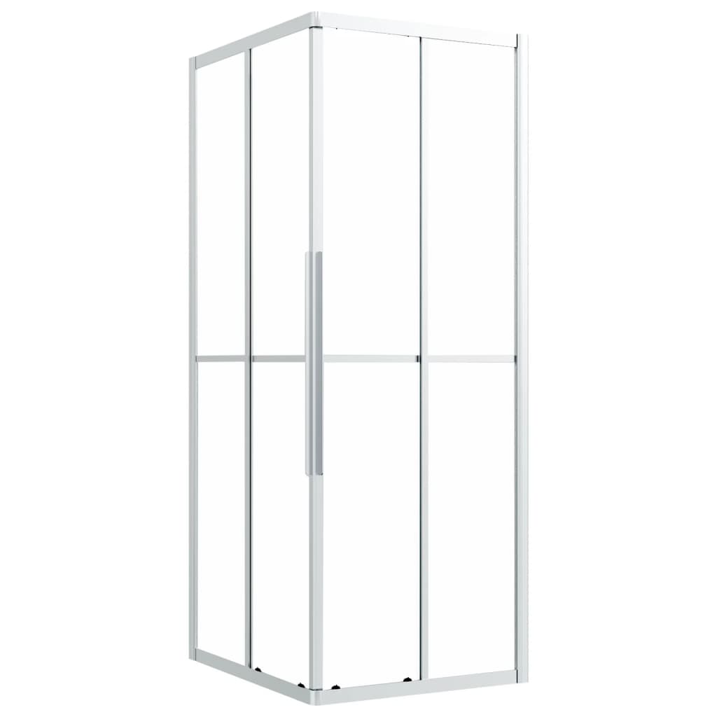 vidaXL Kabina prysznicowa, mrożone szkło ESG, 90 x 70 x 180 cm