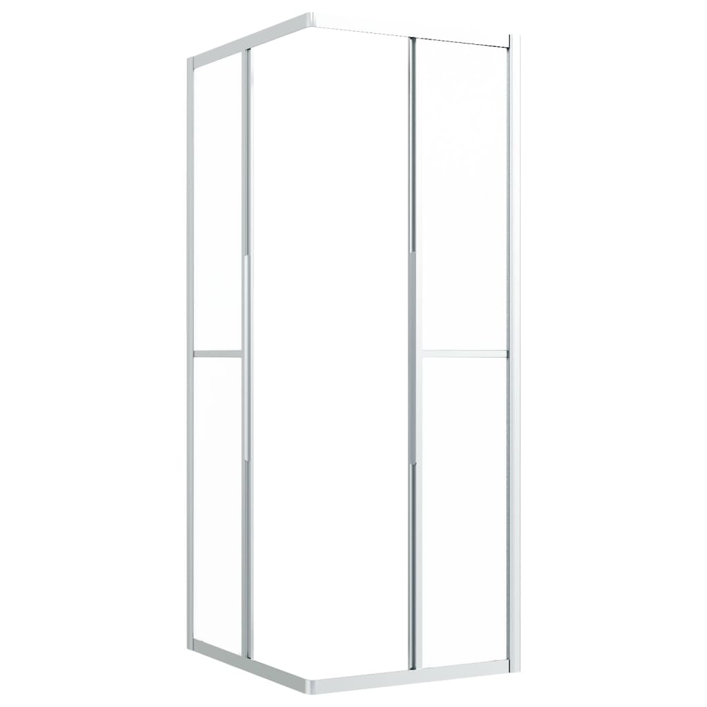 vidaXL Kabina prysznicowa, mrożone szkło ESG, 90 x 70 x 180 cm