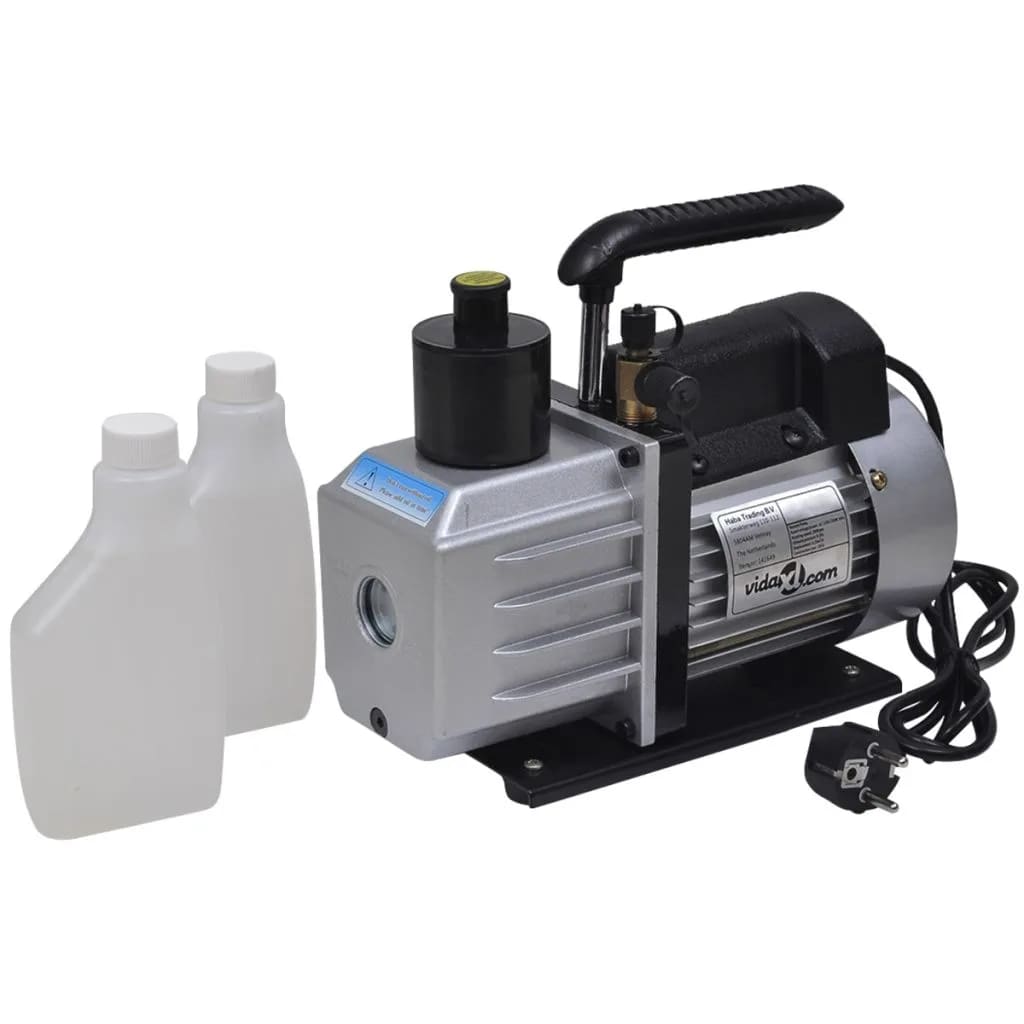 vidaXL Pompa próżniowa, 50 L/min, z miernikami i 4 zaworami