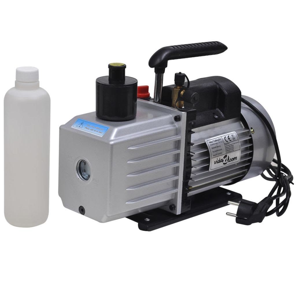 vidaXL Pompa próżniowa, 100 L/min, z 4 zaworami i miernikami