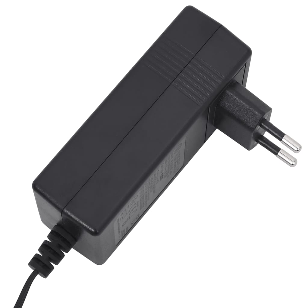 vidaXL Elektryczny fotel rozkładany, czarny, obity aksamitem