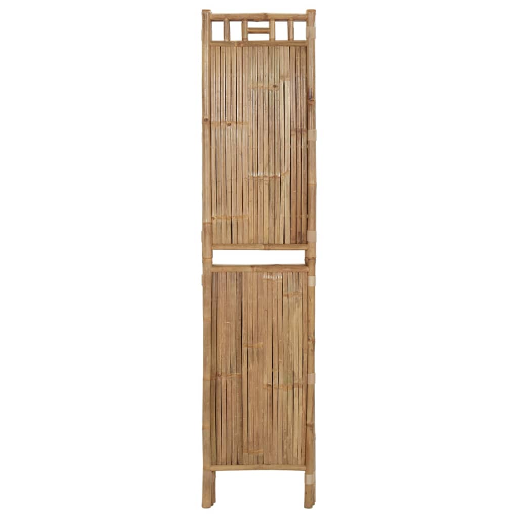 vidaXL Parawan 4-panelowy, bambusowy, 160 x 180 cm