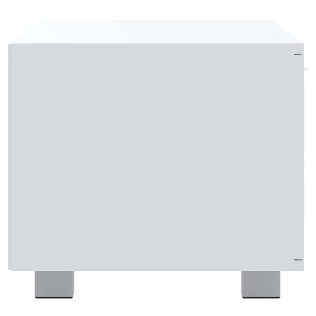 vidaXL Szafka pod TV, biały, 120x40,5x35 cm, materiał drewnopochodny