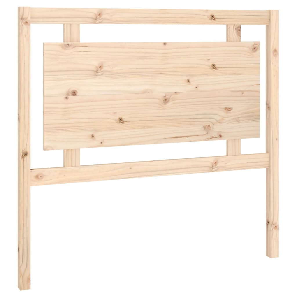 vidaXL Wezgłowie łóżka, 105,5x4x100 cm, lite drewno sosnowe