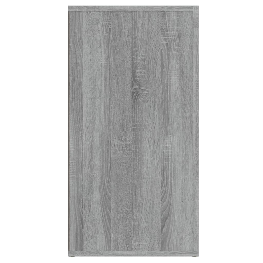 vidaXL Szafka, szary dąb sonoma, 120x36x69 cm, materiał drewnopochodny