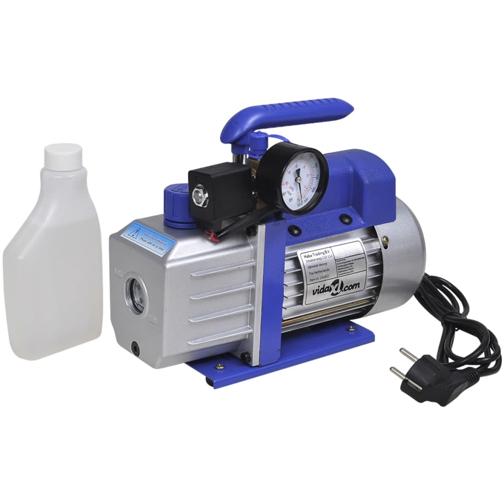 vidaXL Komora próżniowa z pompą jednostopniową, 3,7 L