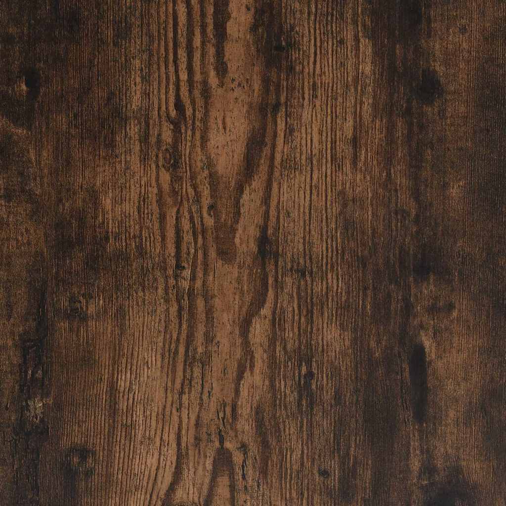 vidaXL Regał na książki, przydymiony dąb, 98x30x98 cm