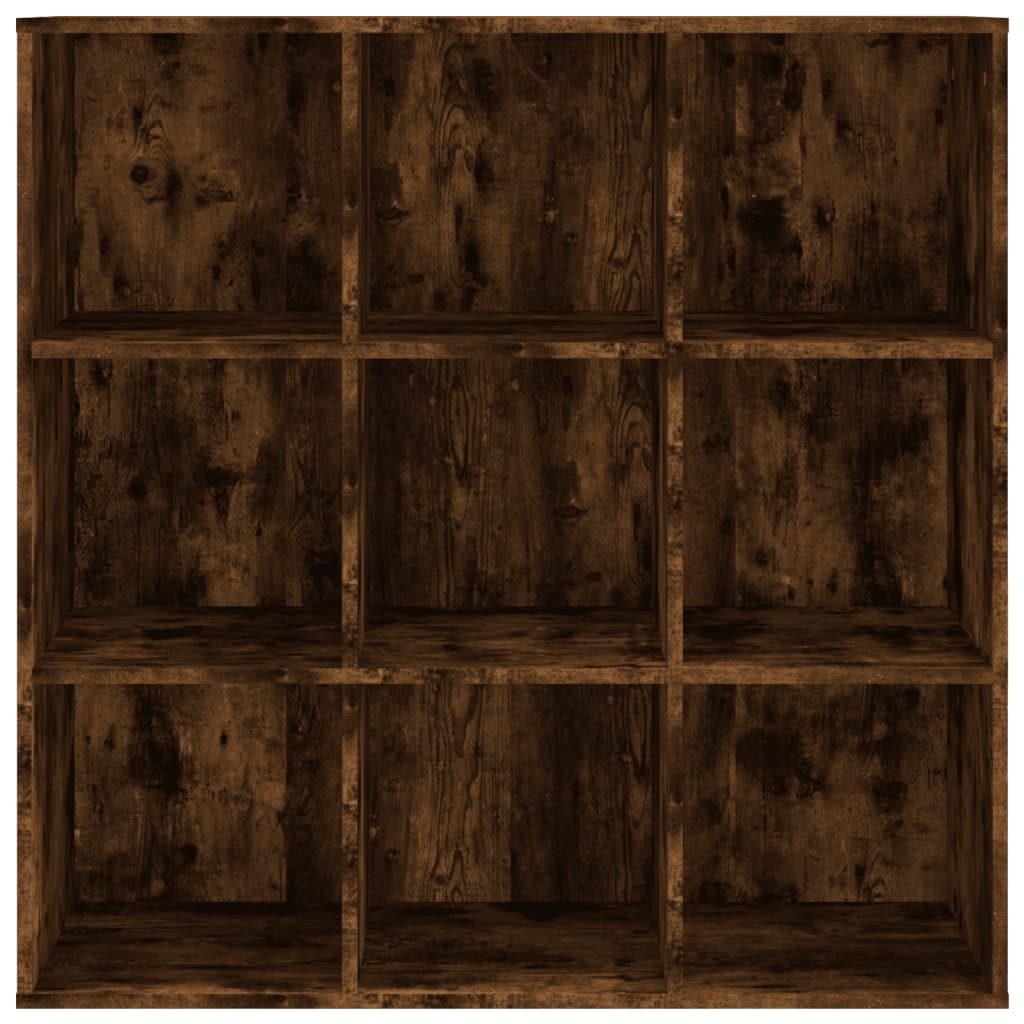 vidaXL Regał na książki, przydymiony dąb, 98x29x97,5 cm