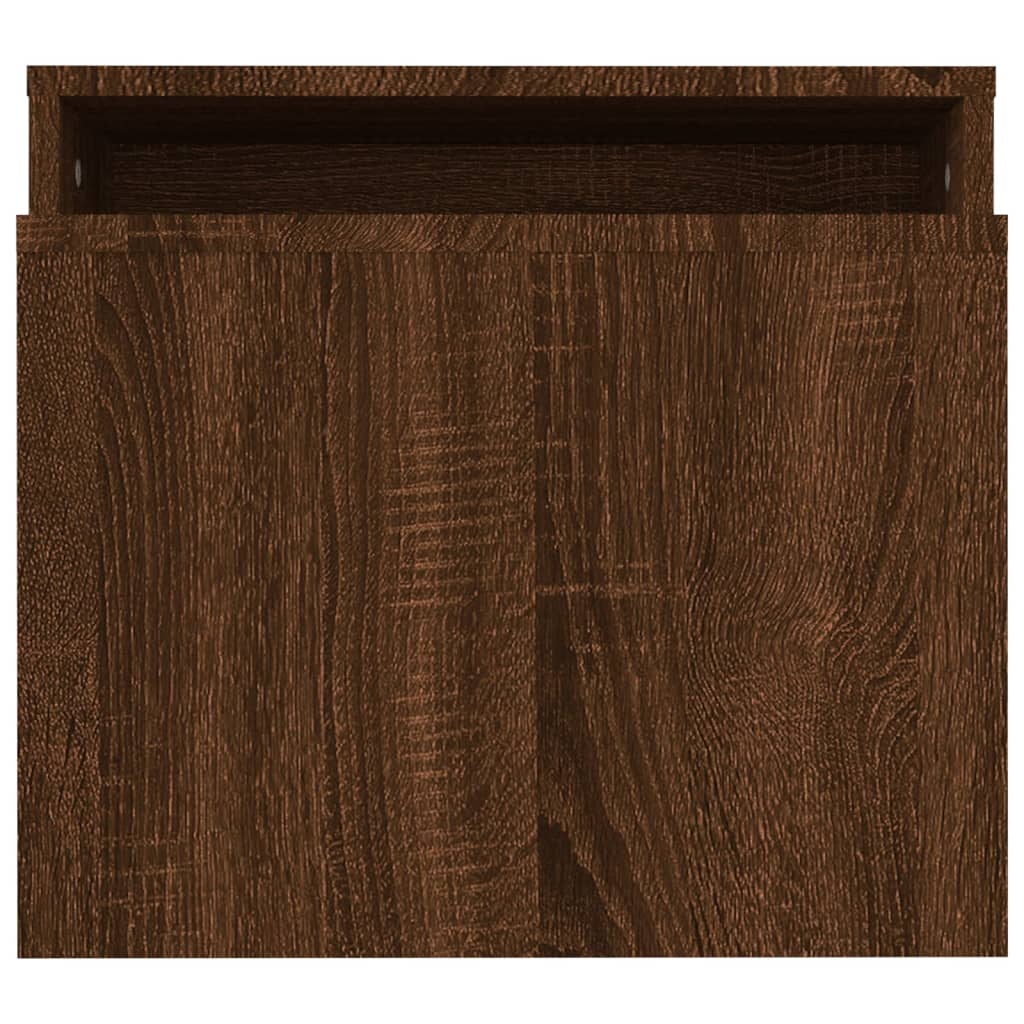 vidaXL Stolik kawowy, brązowy dąb 100x48x40 cm materiał drewnopochodny