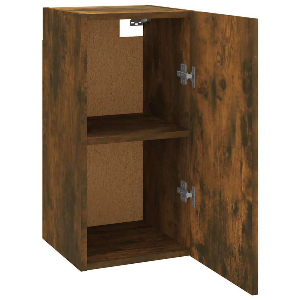 vidaXL Szafka pod telewizor, przydymiony dąb, 30,5x30x60 cm