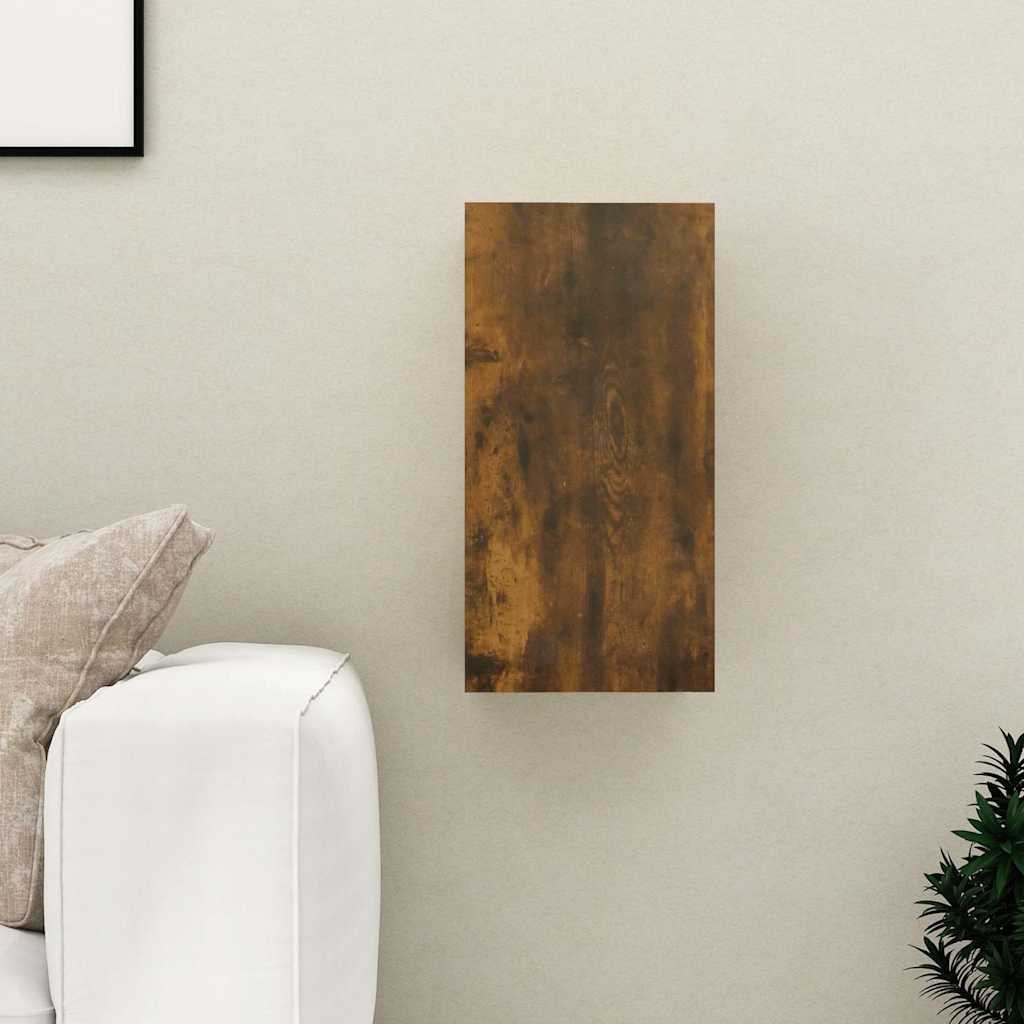 vidaXL Szafka pod telewizor, przydymiony dąb, 30,5x30x60 cm