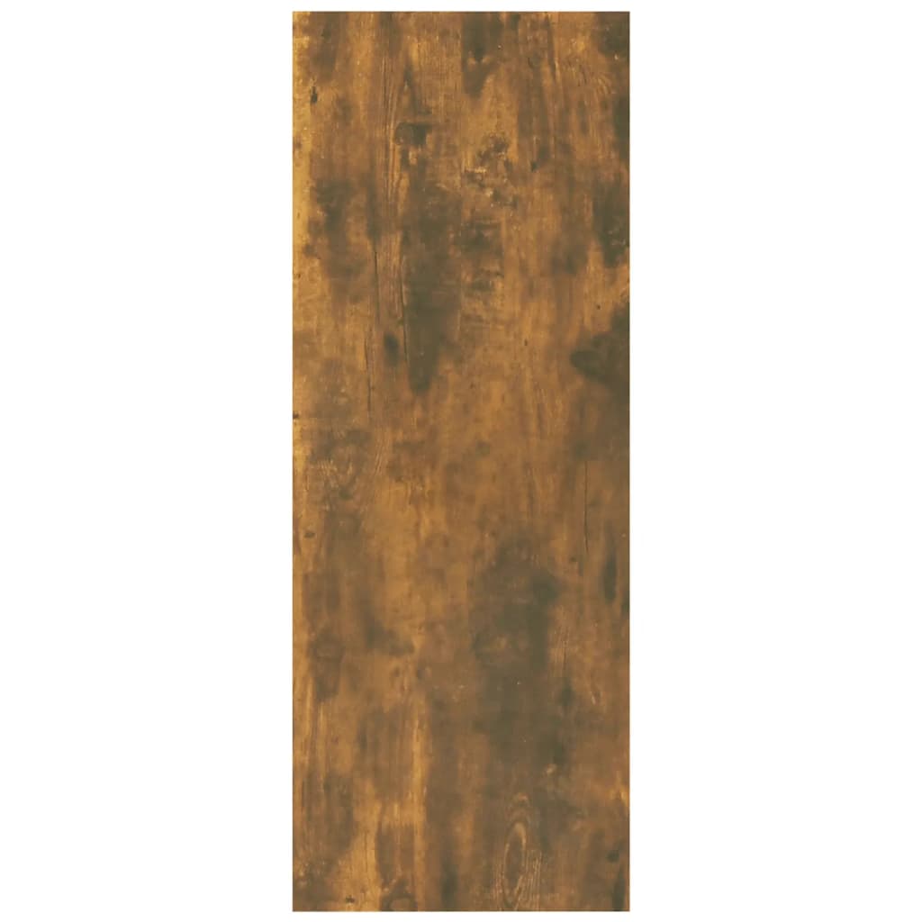 vidaXL Stolik konsolowy, przydymiony dąb, 78x30x80 cm