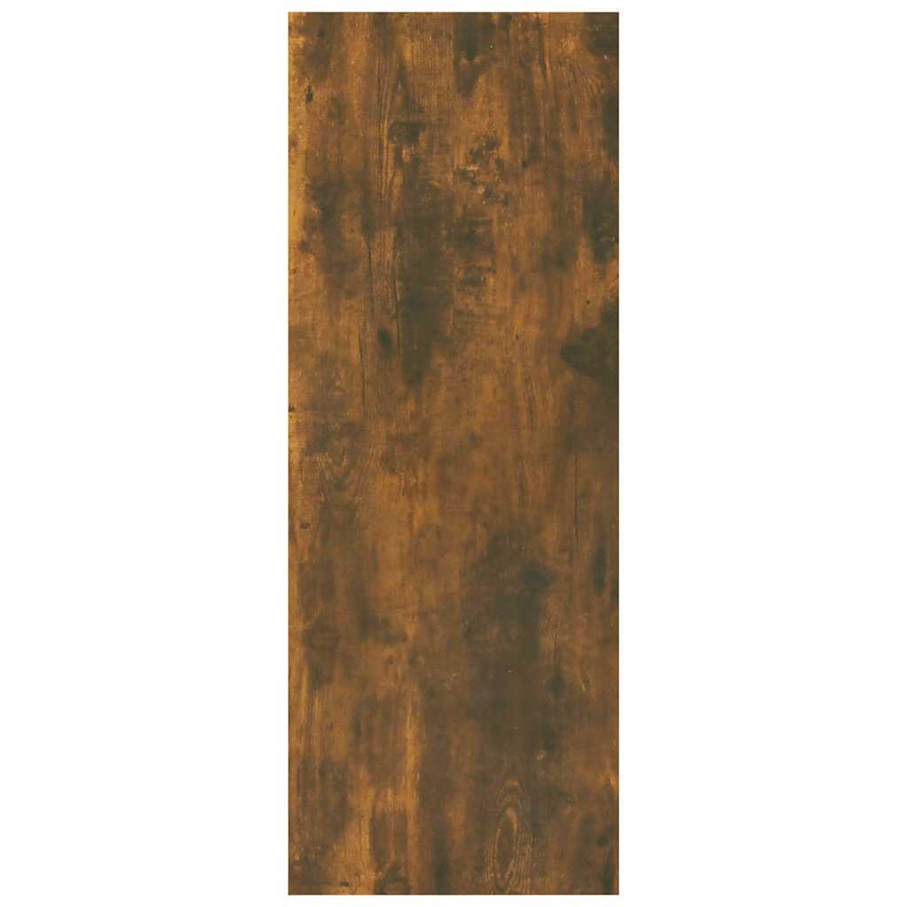 vidaXL Stolik konsolowy, przydymiony dąb, 105x30x80 cm