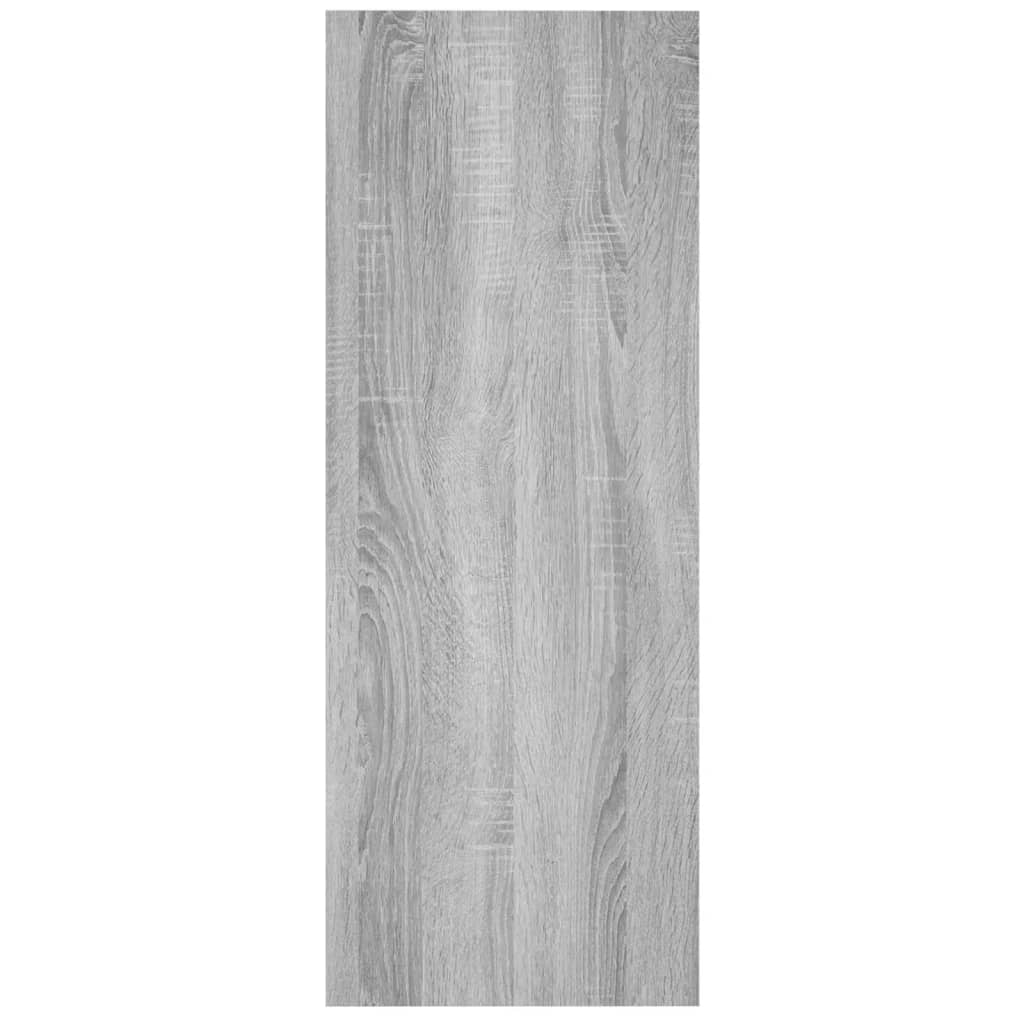 vidaXL Stolik konsolowy, szary dąb sonoma, 105x30x80 cm