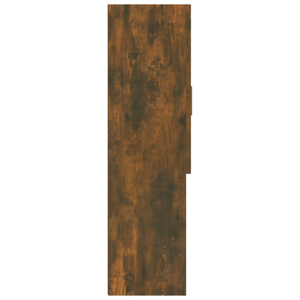 vidaXL Szafka na pralkę, przydymiony dąb, 70,5x25,5x90 cm
