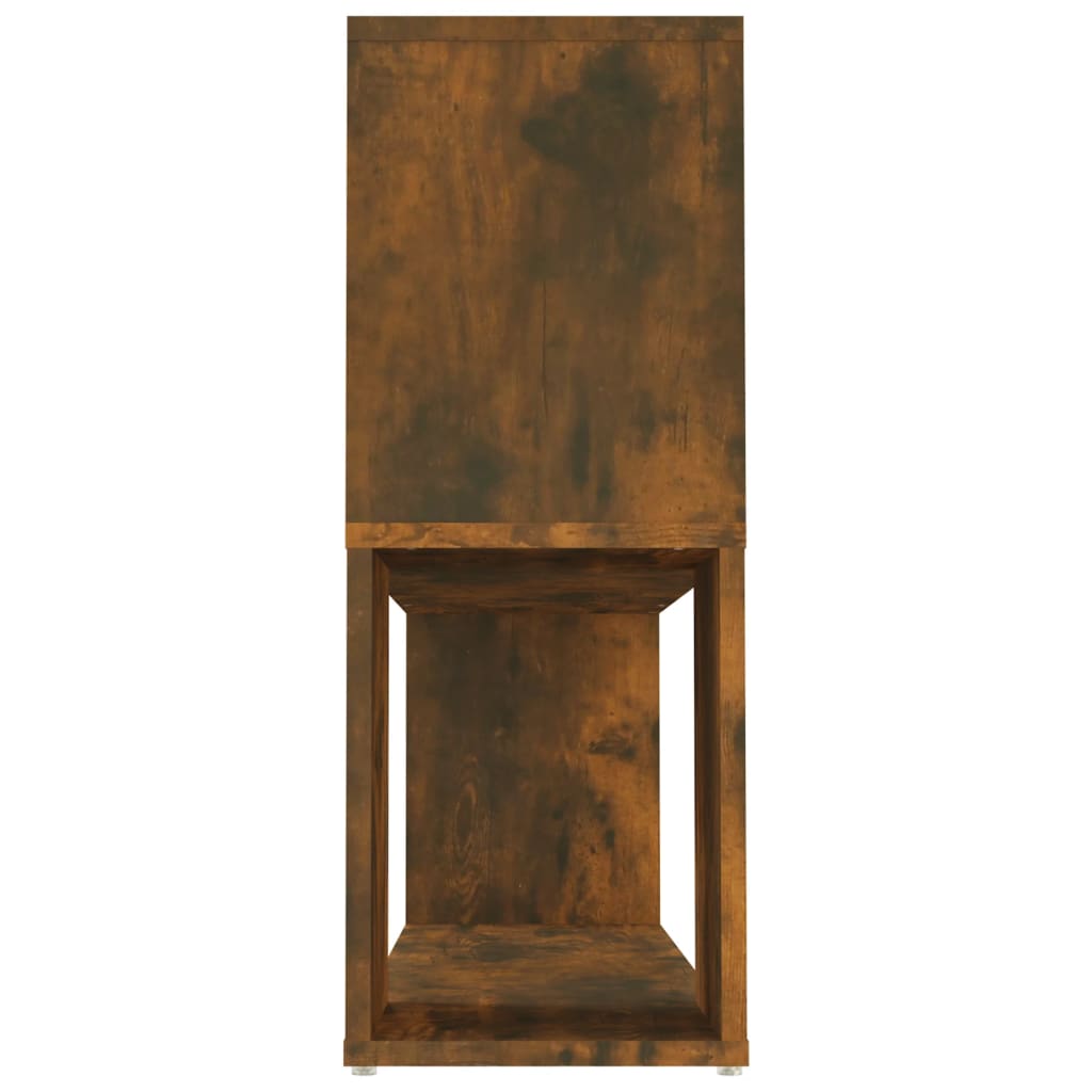 vidaXL Szafka na książki, przydymiony dąb, 100x24x63 cm