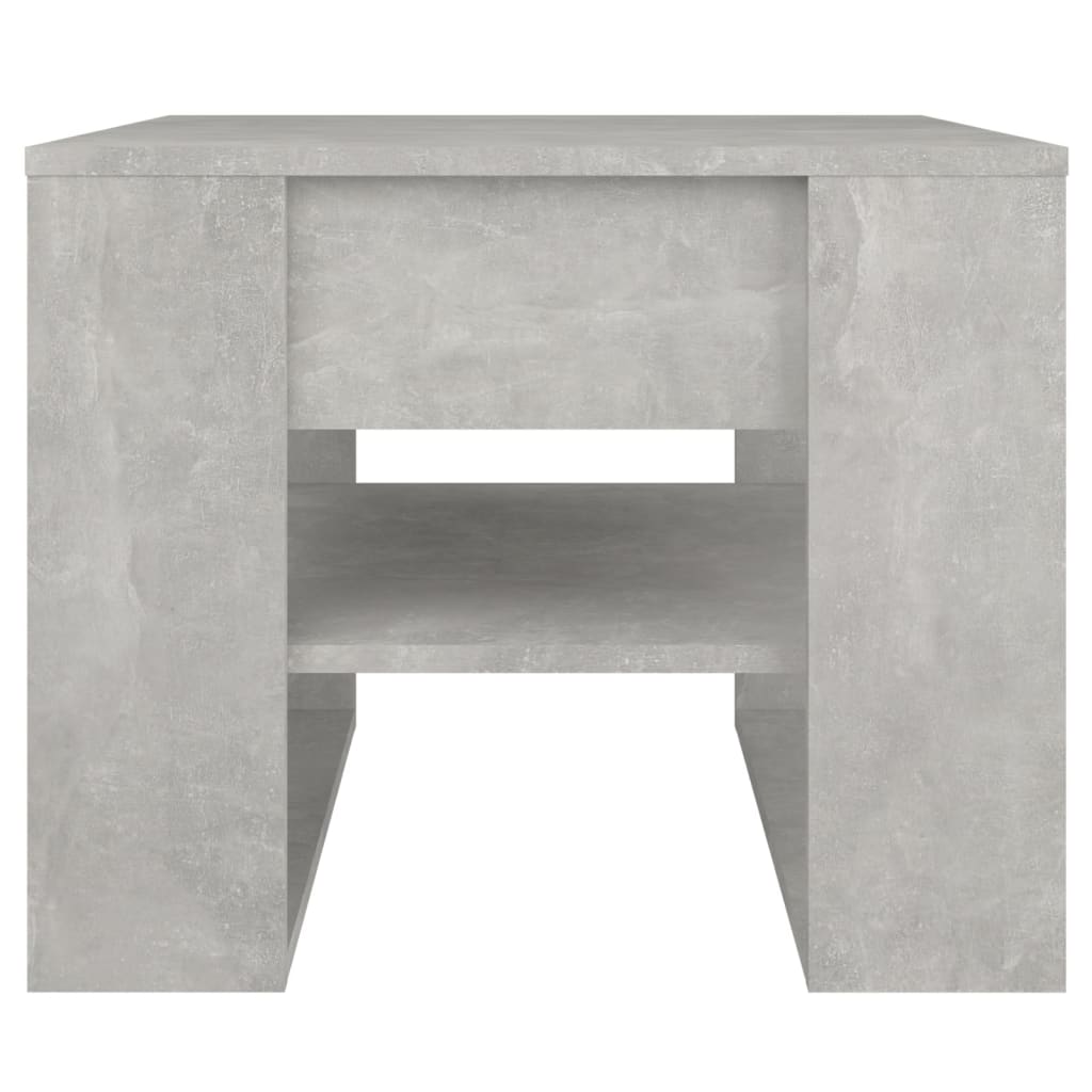 vidaXL Stolik kawowy, betonowy, 55,5x55x45 cm, materiał drewnopochodny