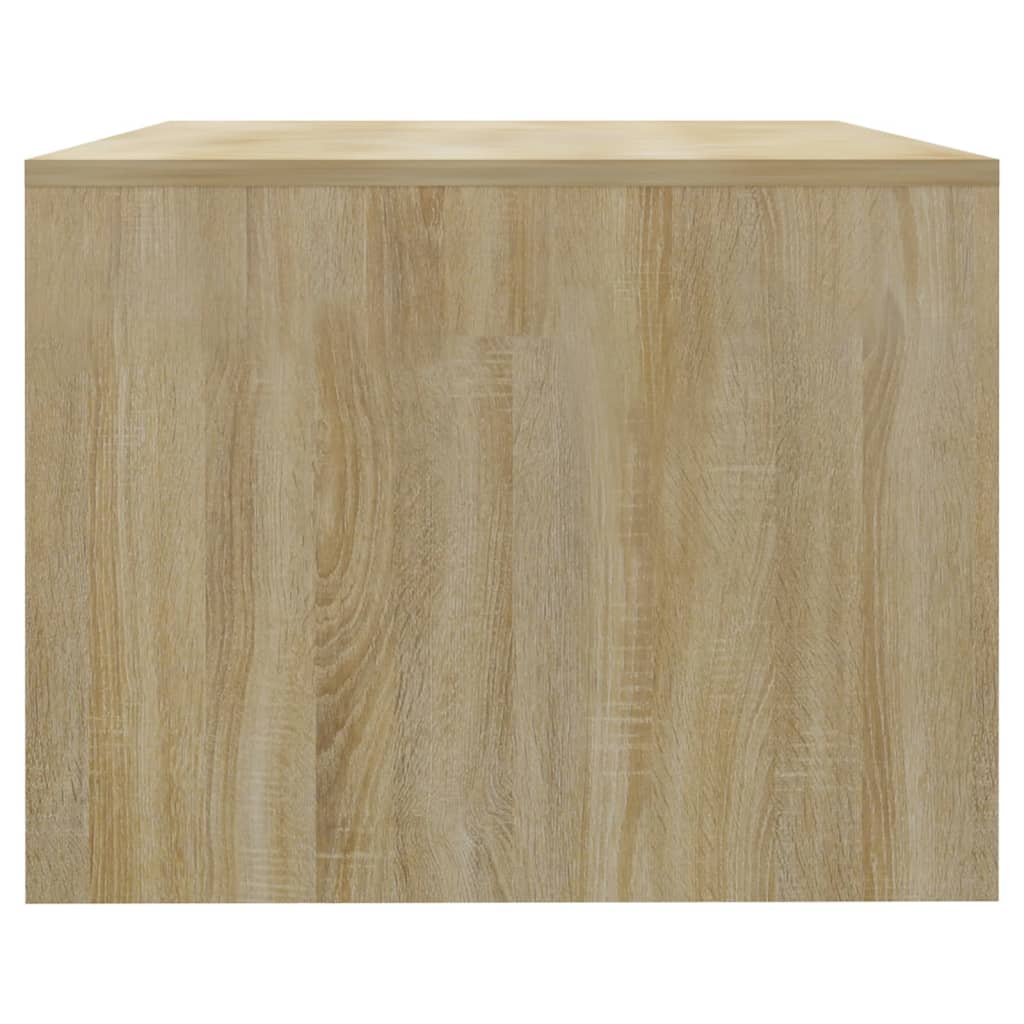 vidaXL Stolik kawowy, dąb sonoma, 102x55x42, materiał drewnopochodny