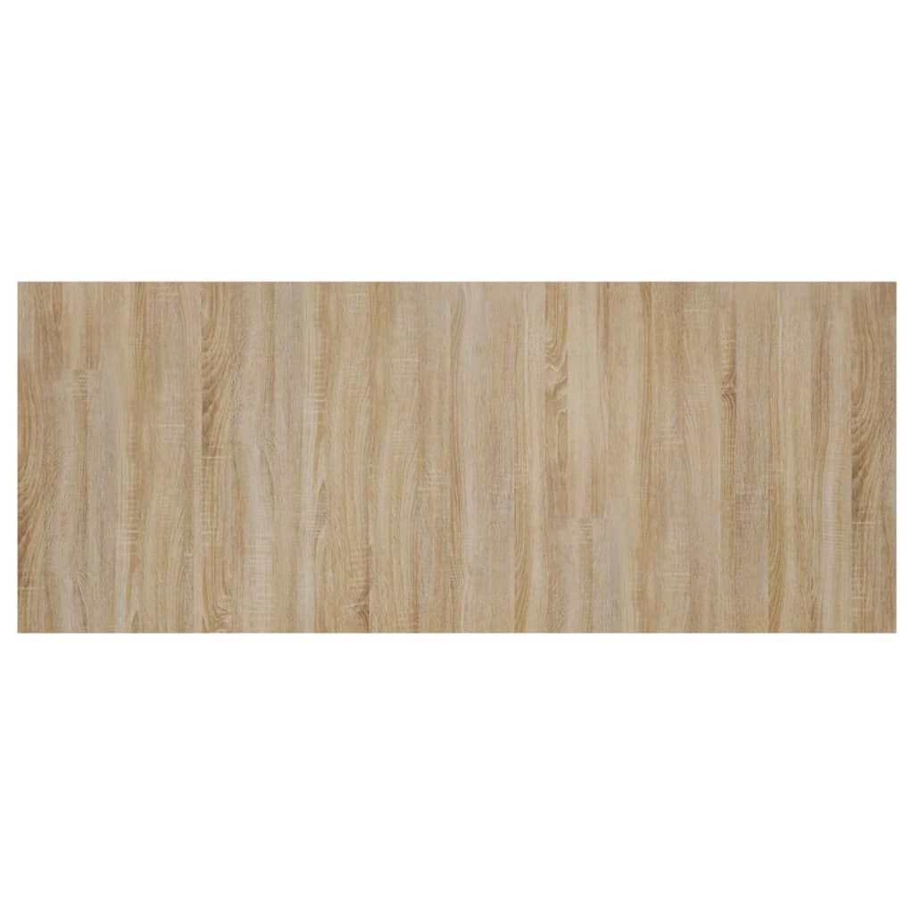 vidaXL Wezgłowie łóżka, dąb sonoma, 200x1,5x80 cm