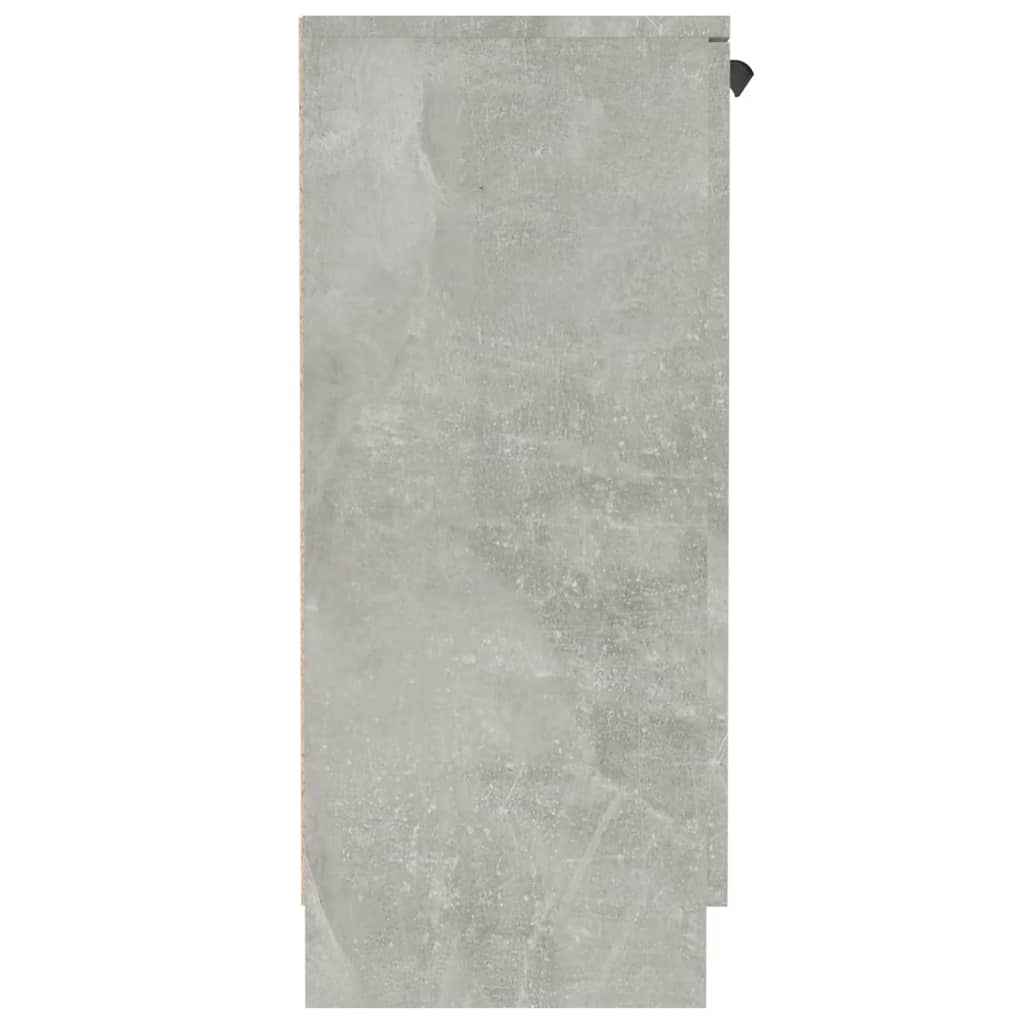 vidaXL Szafka, szarość betonu, 60x30x70 cm, materiał drewnopochodny